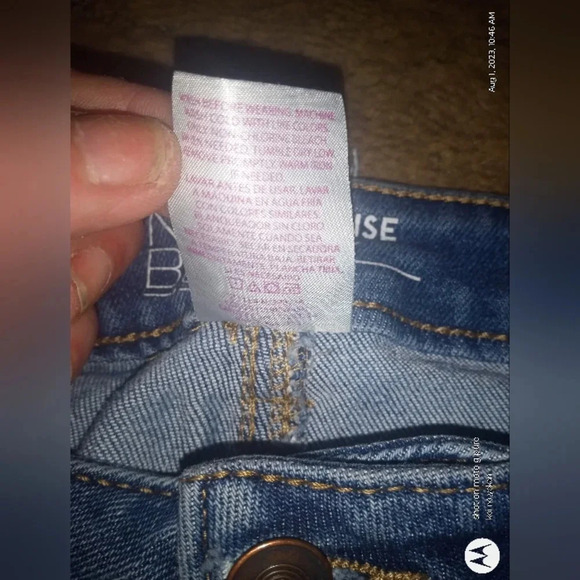 Nobo High Rise Button Up Distressed Skinny Jeans sz 15 - Picture 5 of 7